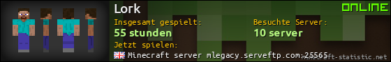 Benutzerleisten 560x90 für Lork