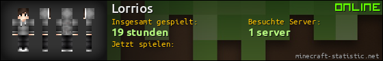 Benutzerleisten 560x90 für Lorrios