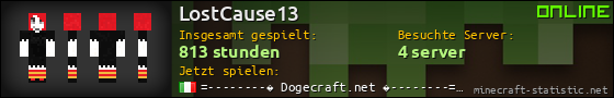 Benutzerleisten 560x90 für LostCause13