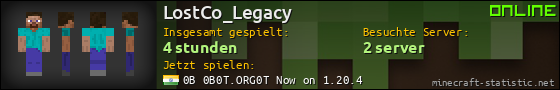 Benutzerleisten 560x90 für LostCo_Legacy