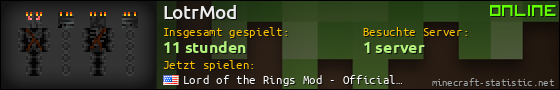 Benutzerleisten 560x90 für LotrMod