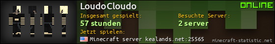 Benutzerleisten 560x90 für LoudoCloudo