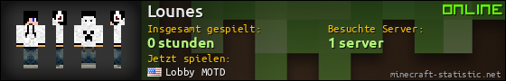 Benutzerleisten 560x90 für Lounes