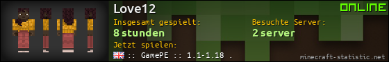 Benutzerleisten 560x90 für Love12