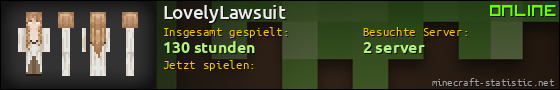 Benutzerleisten 560x90 für LovelyLawsuit