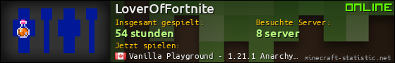 Benutzerleisten 560x90 für LoverOfFortnite