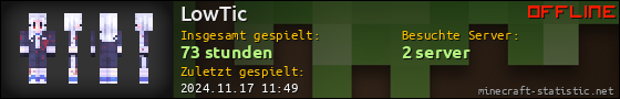 Benutzerleisten 560x90 für LowTic