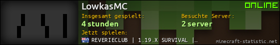 Benutzerleisten 560x90 für LowkasMC