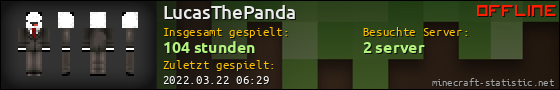 Benutzerleisten 560x90 für LucasThePanda