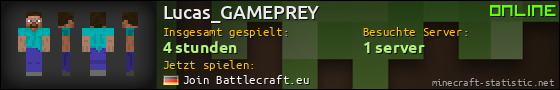 Benutzerleisten 560x90 für Lucas_GAMEPREY