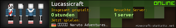 Benutzerleisten 560x90 für Lucassicraft