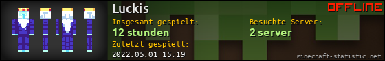 Benutzerleisten 560x90 für Luckis