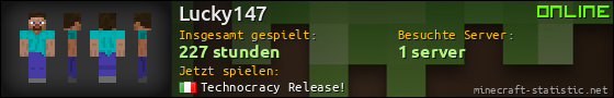 Benutzerleisten 560x90 für Lucky147