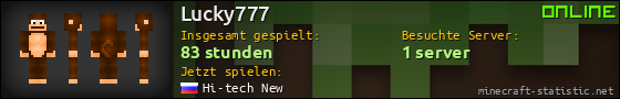 Benutzerleisten 560x90 für Lucky777