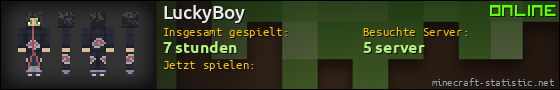 Benutzerleisten 560x90 für LuckyBoy