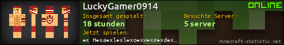 Benutzerleisten 560x90 für LuckyGamer0914