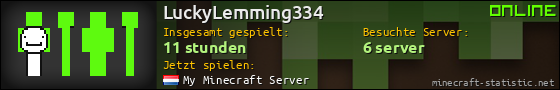 Benutzerleisten 560x90 für LuckyLemming334