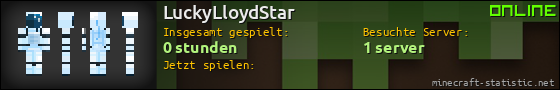 Benutzerleisten 560x90 für LuckyLloydStar