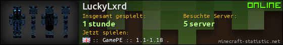Benutzerleisten 560x90 für LuckyLxrd