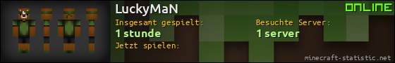 Benutzerleisten 560x90 für LuckyMaN