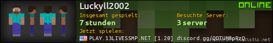 Benutzerleisten 560x90 für Luckyll2002