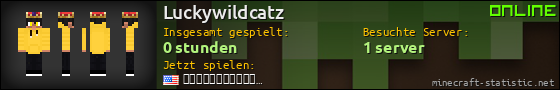 Benutzerleisten 560x90 für Luckywildcatz