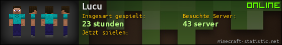 Benutzerleisten 560x90 für Lucu