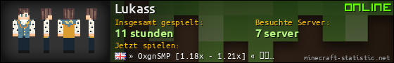 Benutzerleisten 560x90 für Lukass
