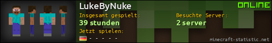 Benutzerleisten 560x90 für LukeByNuke