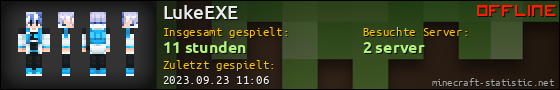 Benutzerleisten 560x90 für LukeEXE