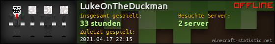 Benutzerleisten 560x90 für LukeOnTheDuckman