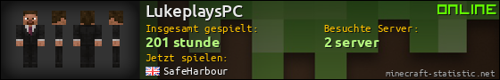 Benutzerleisten 560x90 für LukeplaysPC