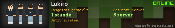 Benutzerleisten 560x90 für Lukiro