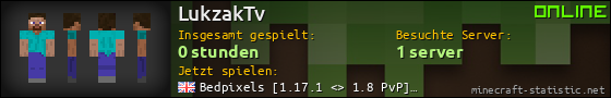Benutzerleisten 560x90 für LukzakTv