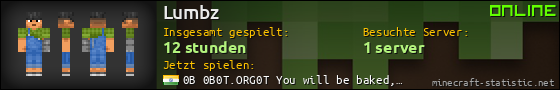 Benutzerleisten 560x90 für Lumbz