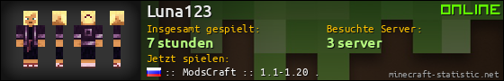 Benutzerleisten 560x90 für Luna123