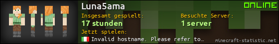 Benutzerleisten 560x90 für Luna5ama