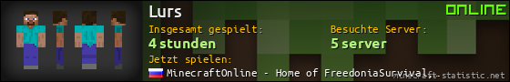 Benutzerleisten 560x90 für Lurs