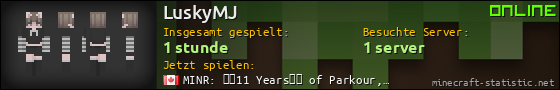 Benutzerleisten 560x90 für LuskyMJ