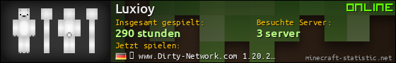 Benutzerleisten 560x90 für Luxioy