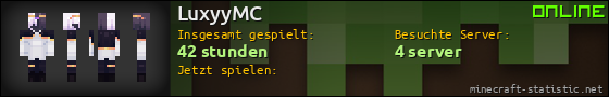Benutzerleisten 560x90 für LuxyyMC