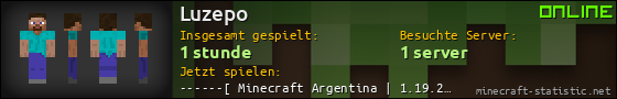 Benutzerleisten 560x90 für Luzepo