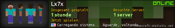 Benutzerleisten 560x90 für Lx7x