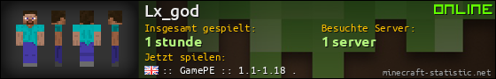 Benutzerleisten 560x90 für Lx_god