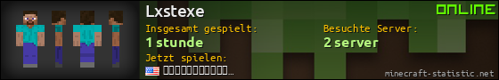 Benutzerleisten 560x90 für Lxstexe