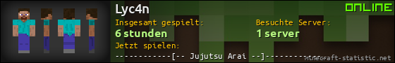 Benutzerleisten 560x90 für Lyc4n