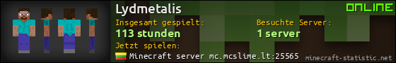 Benutzerleisten 560x90 für Lydmetalis