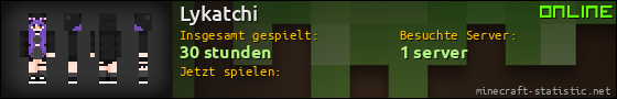 Benutzerleisten 560x90 für Lykatchi