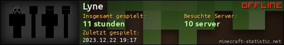Benutzerleisten 560x90 für Lyne