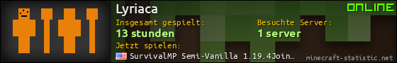 Benutzerleisten 560x90 für Lyriaca